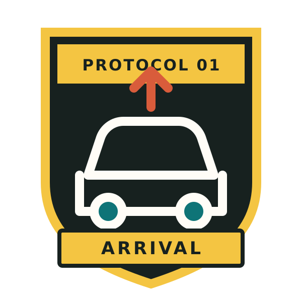 Protocol 01: Arrival